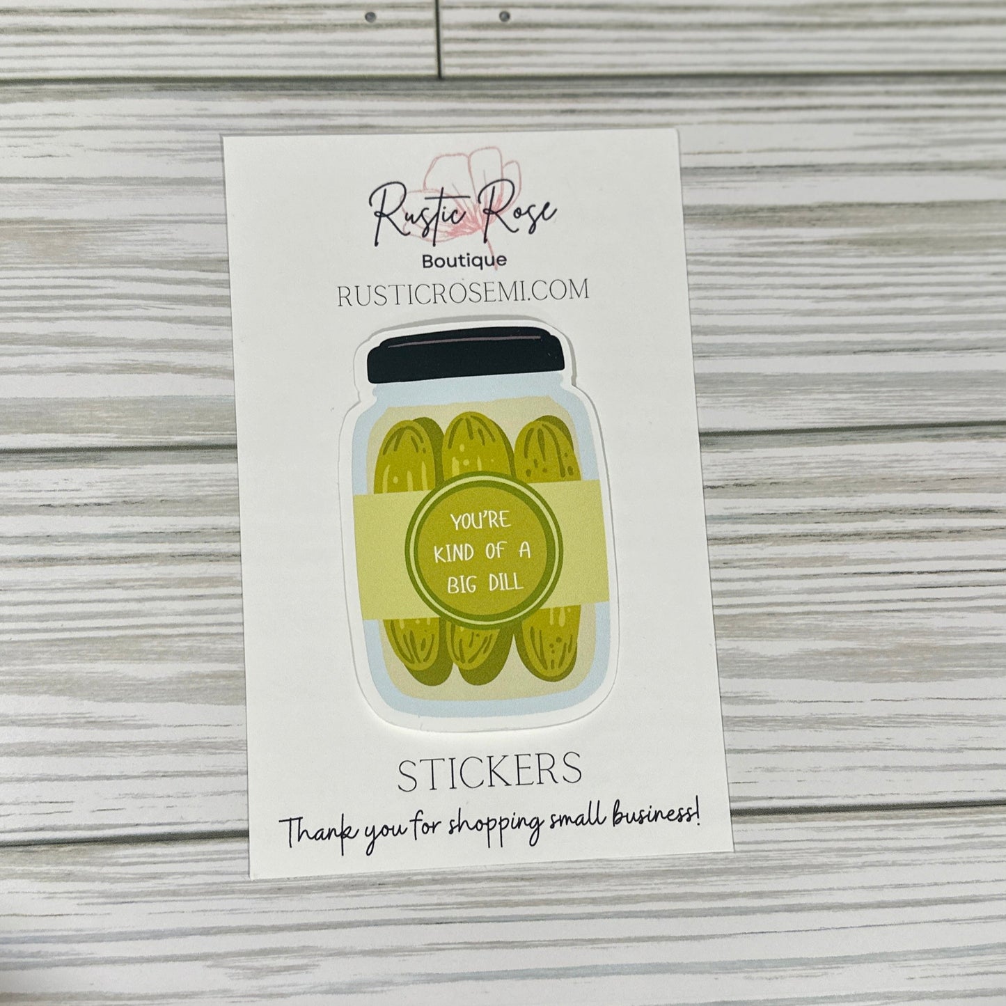 You're Kind of a Big Dill