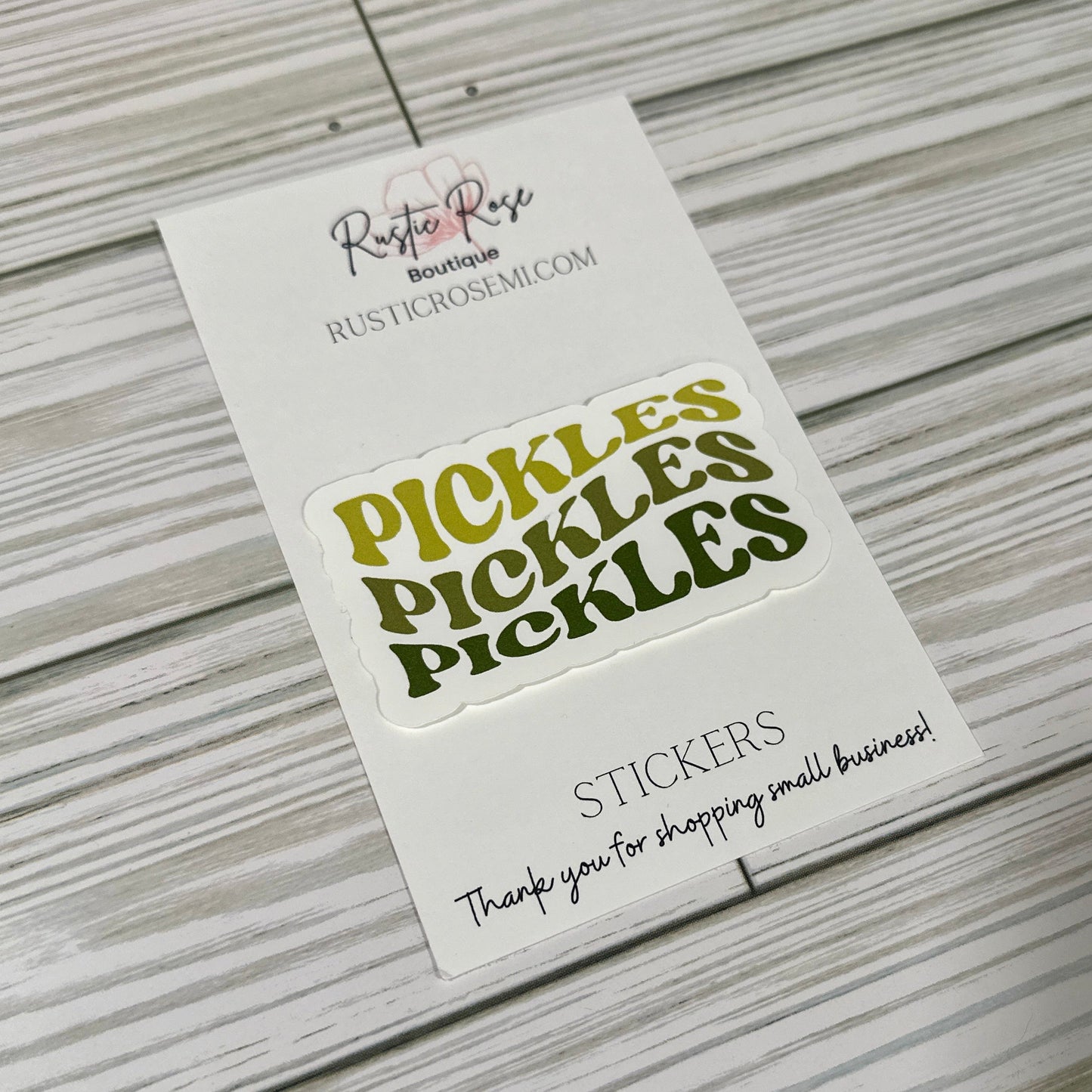 Triple Pickle Retro