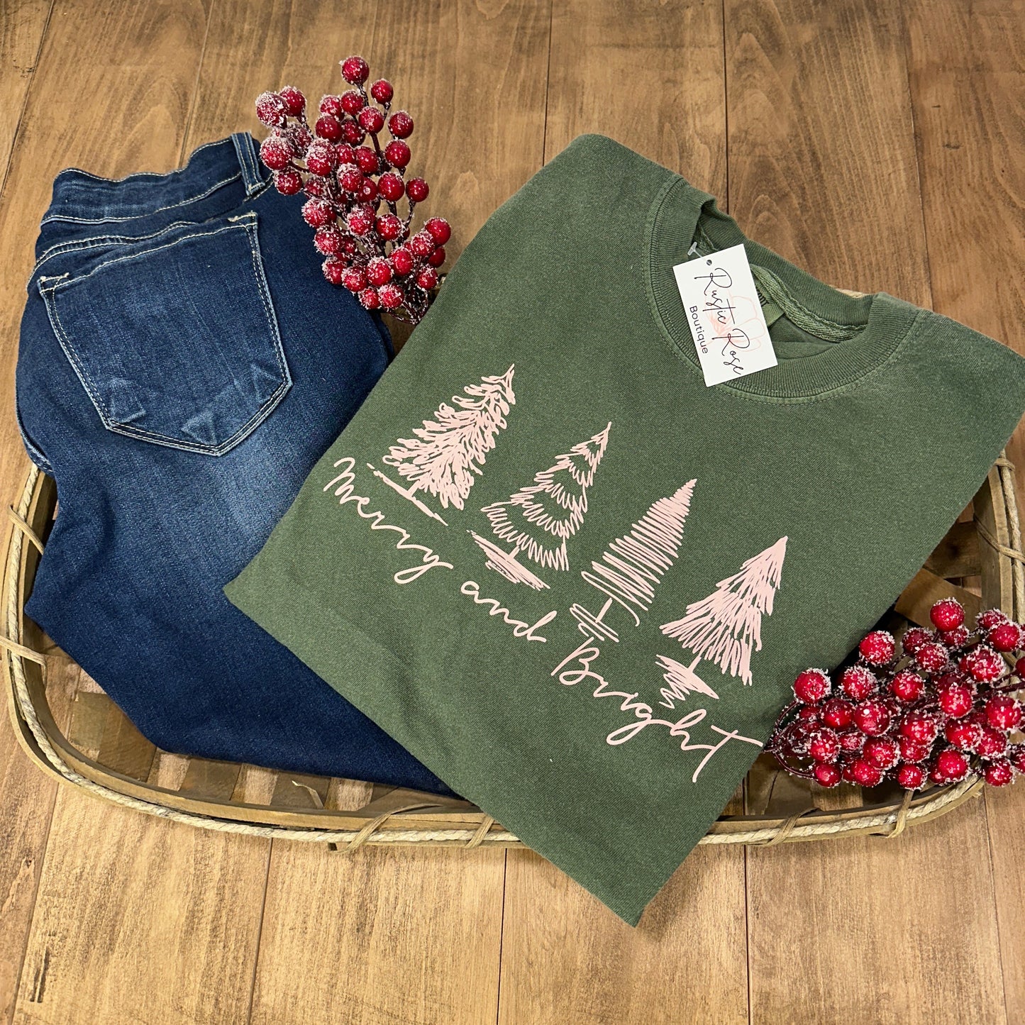 Pink Trees Tee