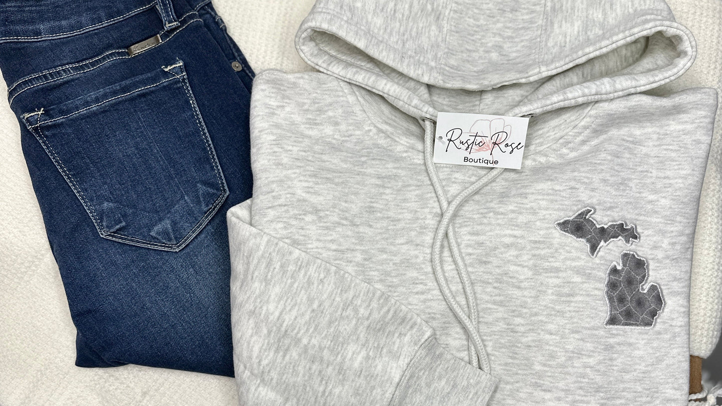 MI Petoskey Stone Hoodie