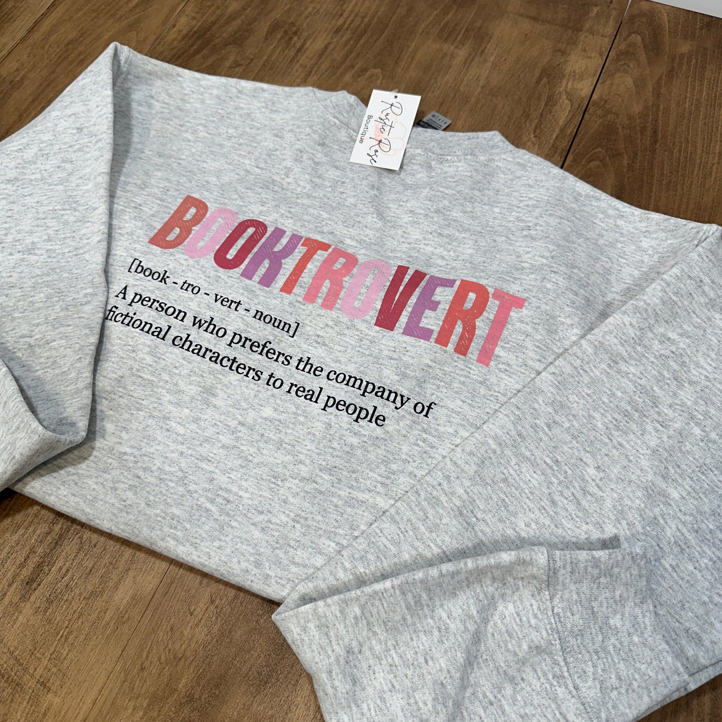 Booktrovert Crewneck