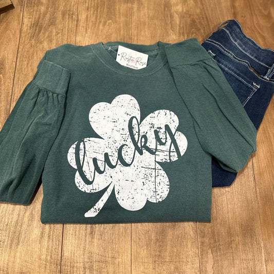 Distressed Lucky Clover