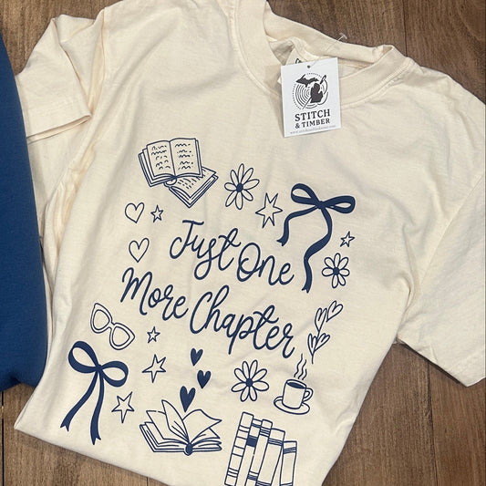 Book & Bows Collage Tee
