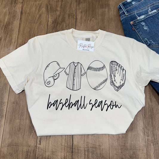 Baseball Season Tee