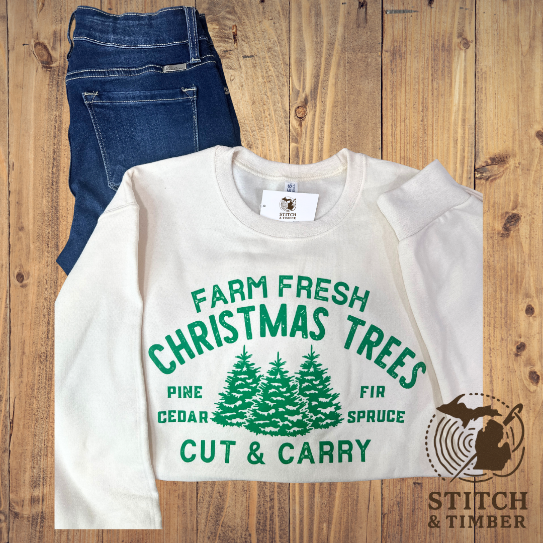 Fresh Cut Trees - Crewneck
