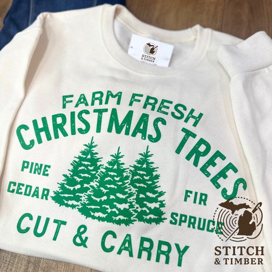 Fresh Cut Trees - Crewneck
