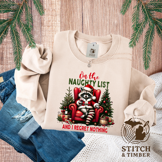 Naughty List Raccoon