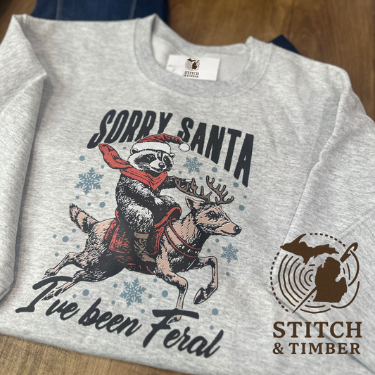 Santa Feral Coon Crew